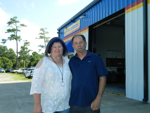 David and his wife Jeannie - Owners of Lighthouse Automotive Inc.